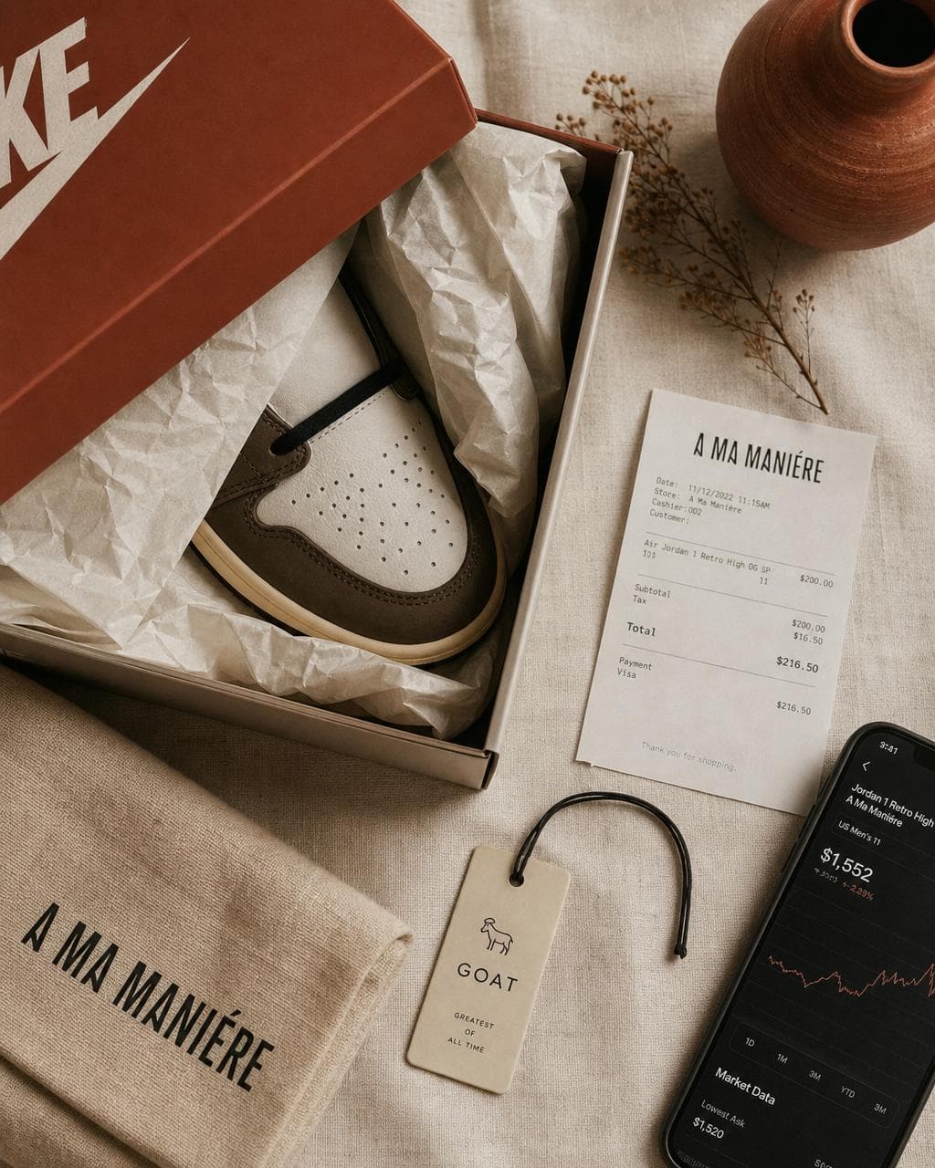 Unboxing editorial moodboard