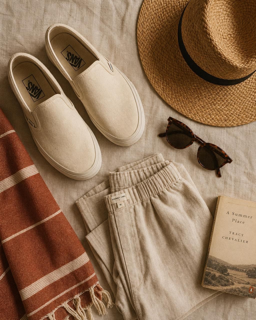 Summer editorial moodboard