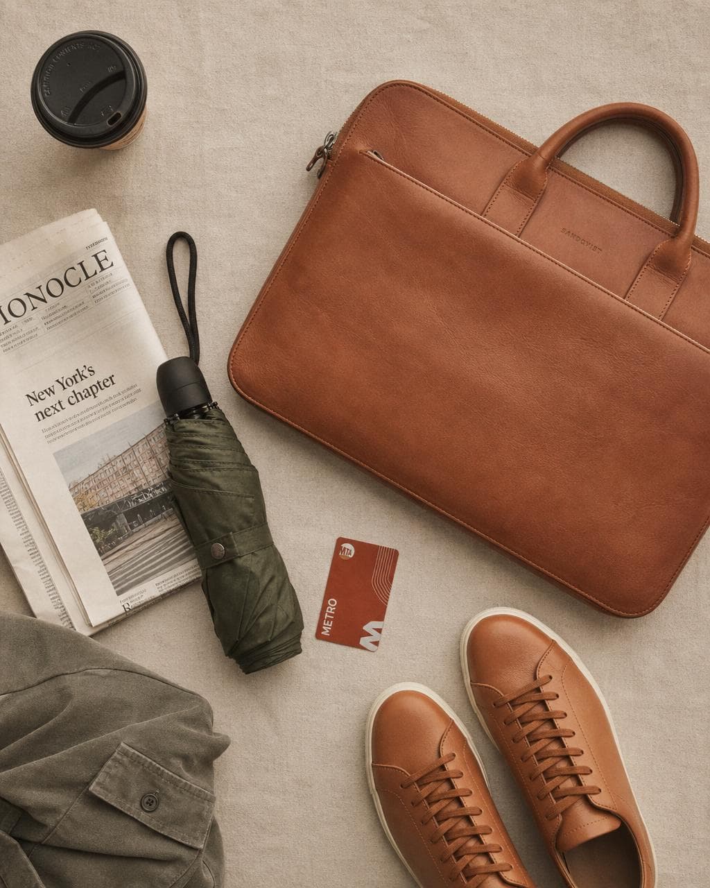Commuter editorial moodboard