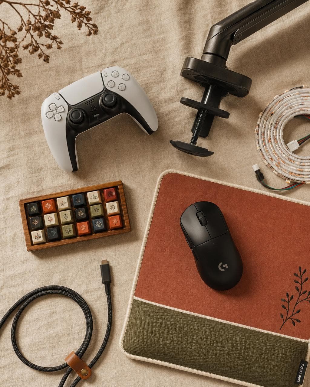 Gaming editorial moodboard